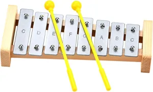 1 Set Note Piano Xylophone Educational Musical for Developing Rhythm and Coordination Smooth Finish Safe for Boy Girl Great Present for Friends