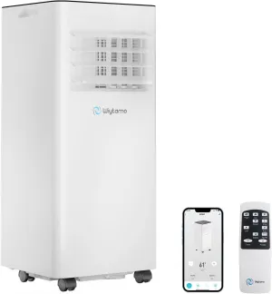 10,000 BTU Portable Air Conditioners, Cool, Dehumidifier & Fan 3 in 1 Air Conditioner, Room Air Conditioners Portable Cooling Up to 450 Sq.Ft, with WiFi & Remote/24 Hrs Timer/Self Evaporation