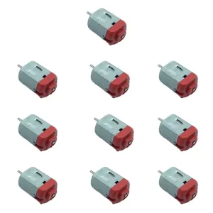 10pcs Hobby Motor 130 3V-6V 0.35-0.4A 8000RPM Mini Dc Micro for DIY Ioys Hobbies Smart Car 5V New 2025 High Reliable Electronic Component, Precision, Stable Performance