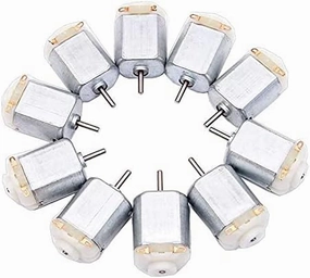 10Pcs 130 Micro DC Motor 3V-6V 8000RPM Miniature Electric motor four-wheel motor small DIY Toys Hobbies Smart Car