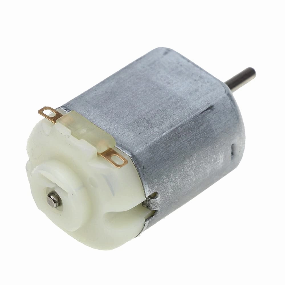 10pcs Mini DC Motor Micro DC Motor 1.5V-6V 0.3A 16000RPM For DIY Toys Hobbies Smart Car MOTOR 130 Small Motor (Size : Motor 12Tooth Copper)