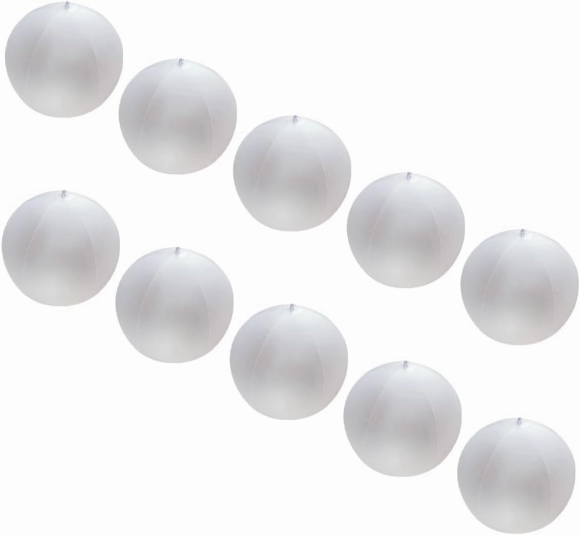 10Pcs Portable Inflatable Beach Balls Multi Function Safe and Scratch Resistant for Outdoor Fun and Party Decorations Delicate Balls