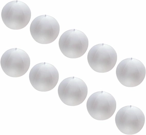 10Pcs Portable Inflatable Beach Balls Multi Function Safe and Scratch Resistant for Outdoor Fun and Party Decorations Delicate Balls