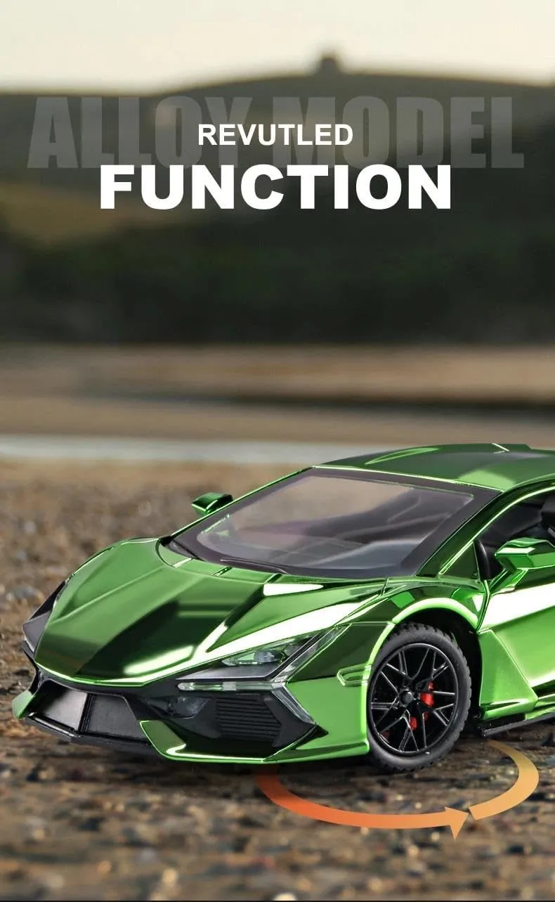 1:24 for Alloy Model Car Diecasts Metal Casting Car for Children Vehicle Present(Black)