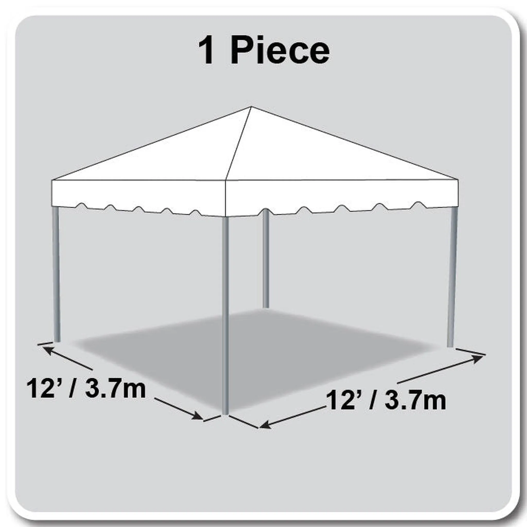 12x12 Classic Series Frame Tent