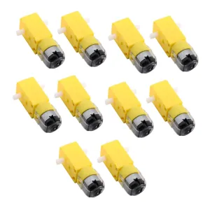 130 Electric Motor for Car Accessories Mini Rc Car Gear Motor Engine 10 Pcs 1:48 Voltage 3-12v