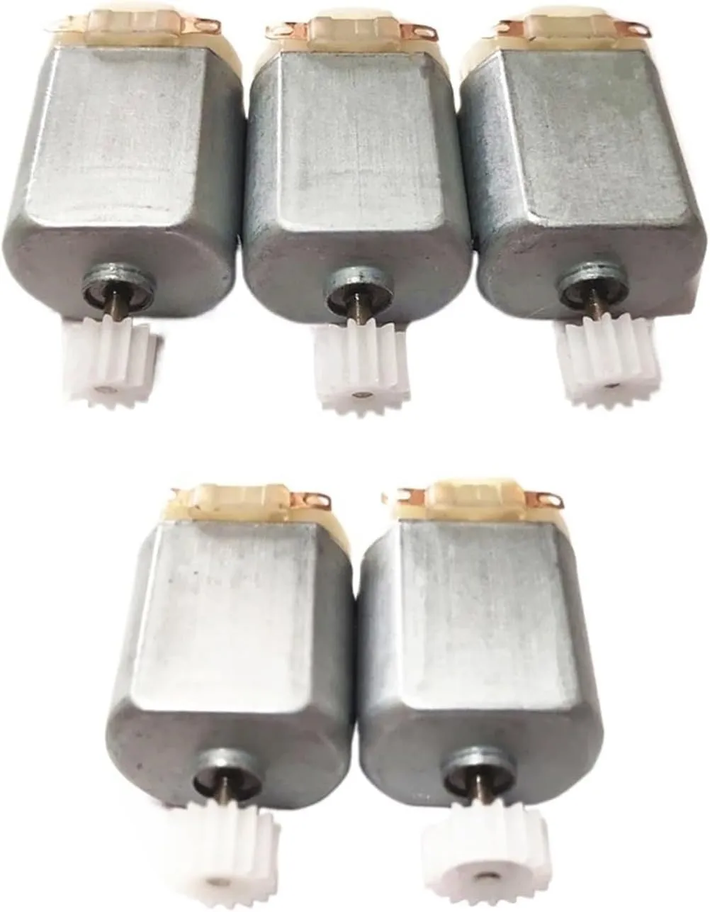 1.5V-6V 0.3A 16000RPM Mini DC motor Micro DC Motor for DIY Toys Hobbies Smart Car MOTOR 130 Small Motor(Motor 10Tooth Copper)