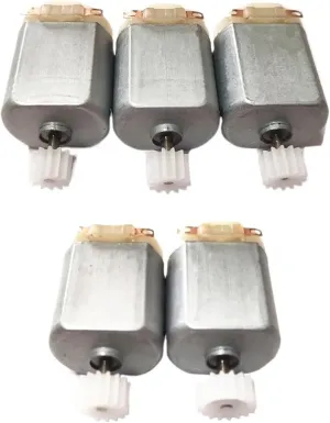1.5V-6V 0.3A 16000RPM Mini DC motor Micro DC Motor for DIY Toys Hobbies Smart Car MOTOR 130 Small Motor(Motor 10Tooth Copper)