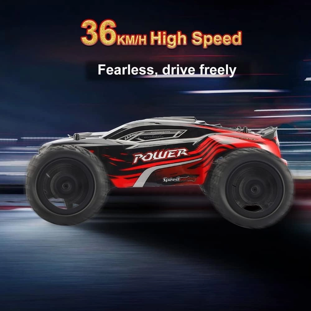 1:16 Scale Offroad Racing Car Remote Control Car - 2.4GHz 36  KM/h High Speed Rc Cars, Electric Toy Car Gift for Boys Girls Kids