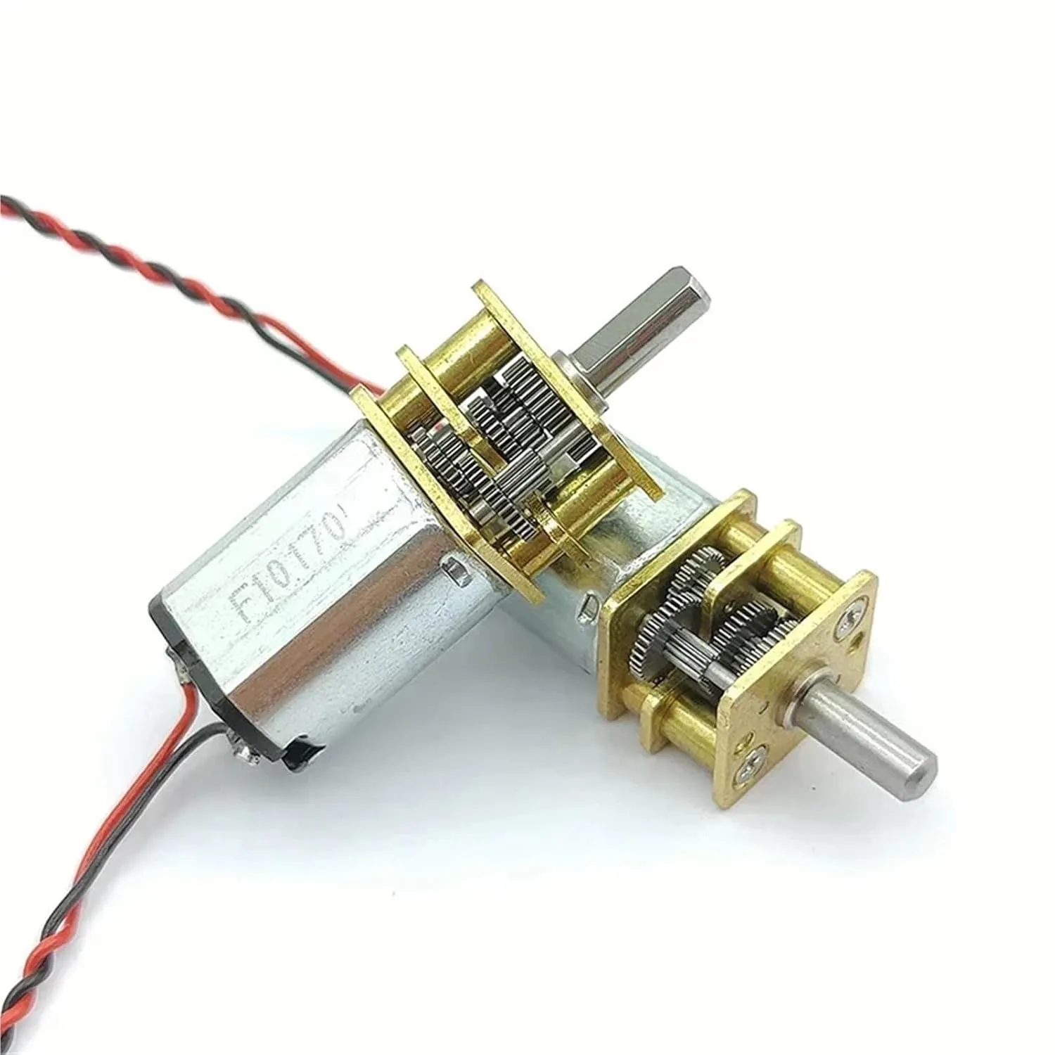 1pc GA12-N20 Micro N20 Gear Reducer Motor 3V 3.7V 5V 6V 68RPM Slow Speed Mini 12mm Full Metal Gear Box Motor DIY Robot Smart Car