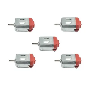 2/5/10PCS 130 DC Miniature Micro Motor 3-12V 12000Rpm High Speed Mini Micro DC Motor 130 for Smart Car - (Speed(RPM): 10PCS)