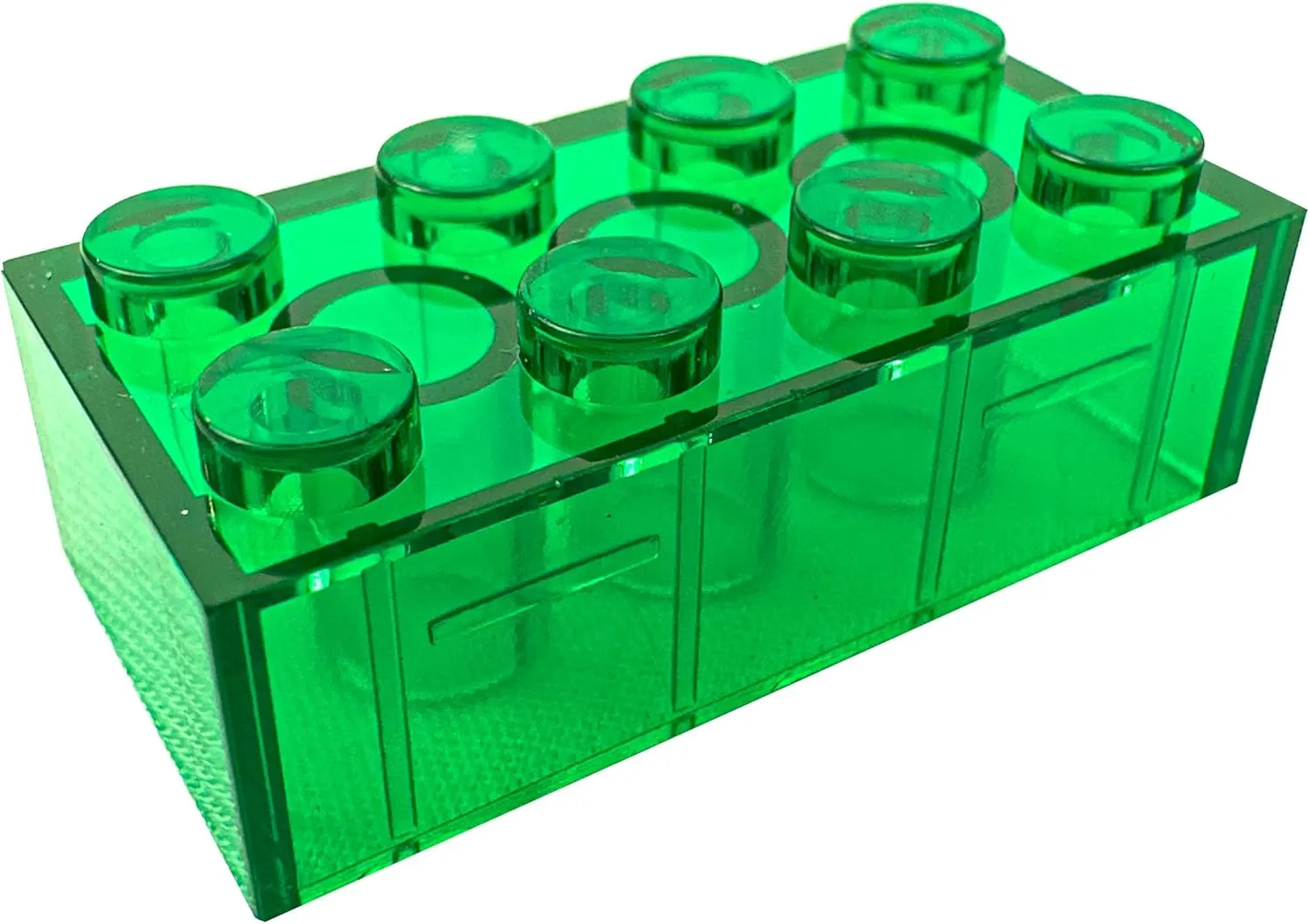 2x4 Classic Building Bricks - 300 Pieces - Creative Building Toy Set for Kids, Boys or Girls 100% Compatible with All Major Brands Ages 3 and Up (Trans Green, 300)