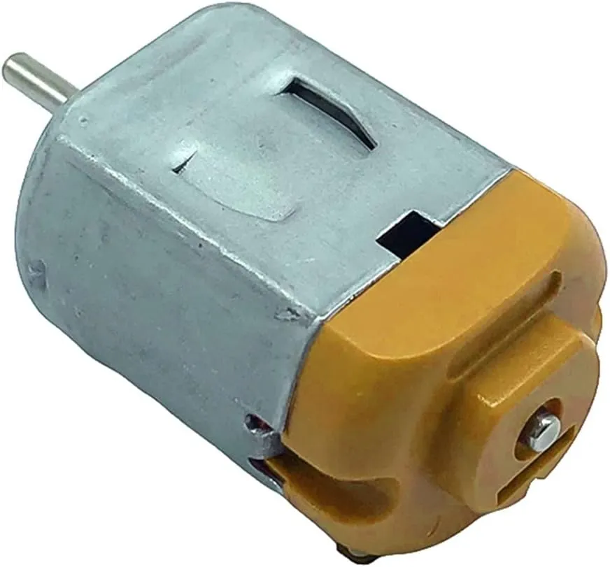 3V 0.3A 16000RPM Mini DC Electronic Starter Micro DC Electronic Starter for DIY Hobbies Smart Car Electronic Starter 130 Small Electronic Starter Red/Yellow/Black/White (Size : Yellow 16500)