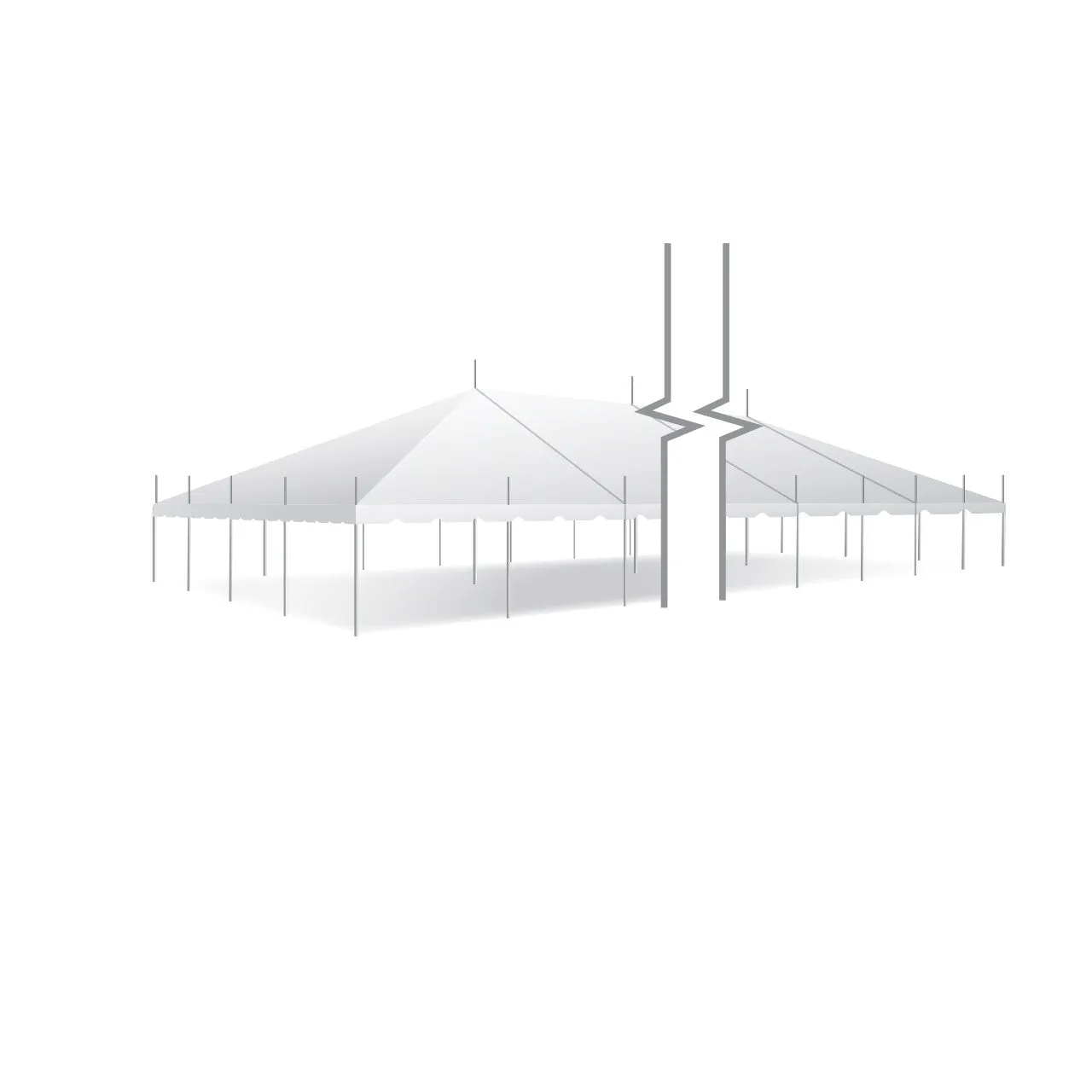 40x200 Classic Series Pole Tent