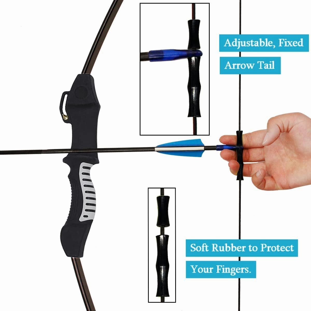 45" Youth Bow and Arrows Set for Kids 8-12 Teens Recurve Archery Beginner Gift Longbow Kit, Outdoor Hunting Play Gift Toys, 9 Arrows, 4 Target Face for Backyard Game Age 12-14 14-16