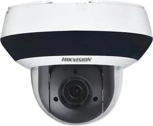 4MP PoE PTZ IP Camera, DS-2DE2A404IW-DE3, Pan/Tilt/2.8mm~12mm 4X Optical Zoom, 4-Megapixel (2560x1440), Smart IR Night Visio, SD Card Recording, Audio/Alram Interface, IP66, IK10(English Version）