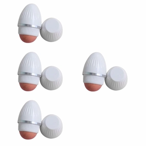 4pcs Facial Oil Absorbing Roller Portable Absorber for Face Lightweight Travel Tool Compact Blotting Roller