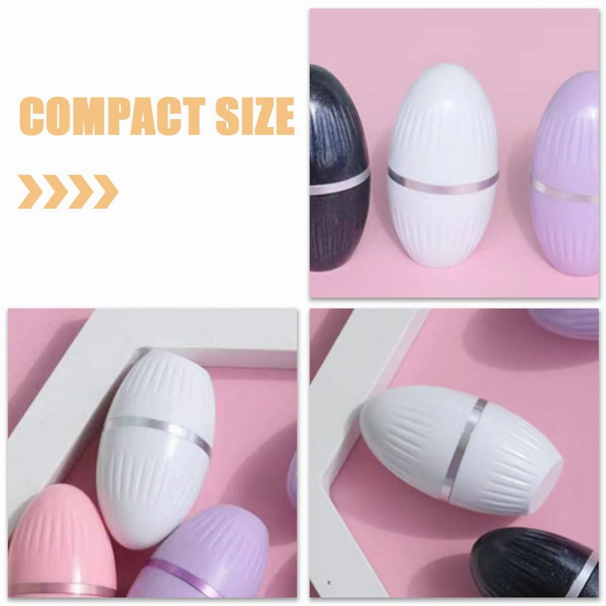 4pcs Facial Oil Absorbing Roller Portable Absorber for Face Lightweight Travel Tool Compact Blotting Roller