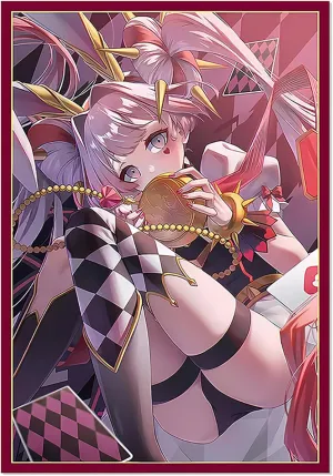 50 PCS Anime Card Sleeves 63 mm X 90 mm Holographic Top Loading Trading Card Sleeves for YGO Japanese Size Card Protector