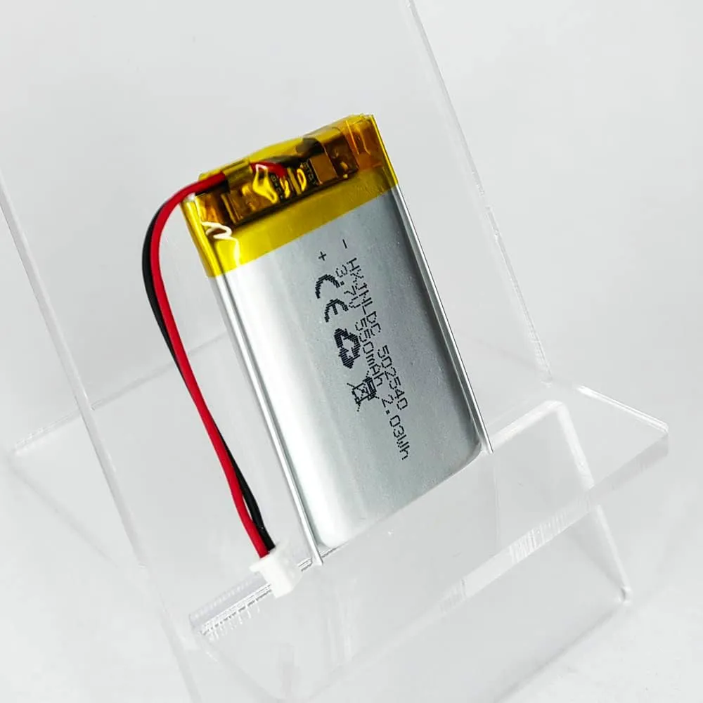 502540 3.7v Battery 550mAh for Sena SMH5 Motorcycles Bluetooth Headset Battery Replacement Sena SMH5-FM SMH5D SPH10H-FM Part Number (P/N): ICP40/25/40P fits Nextbase 312GW HD Recording DVR Cam