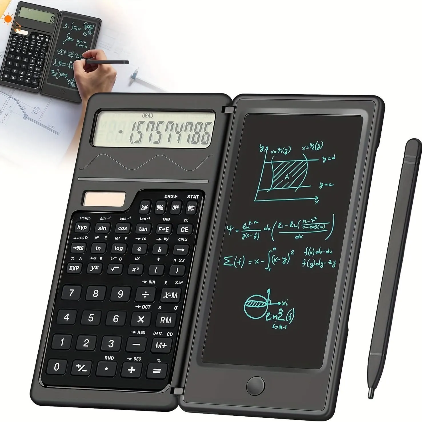 6-Inch Ultra-Thin Erasable LCD Writing Board