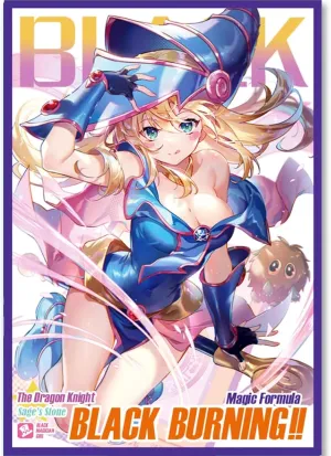 60ct Holographic Top Loading Trading Card Sleeves Deck Protector for YuGiOh/Japanese Art Anime Printing Card Sleeves 62x89mm (B04)