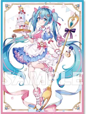 60ct (Miku) Holographic Standard Size Cards for MTG/TCG/PTCG Art Anime Printing Card Sleeves Protectors 67x 92 mm (Holo_67x92_A24)