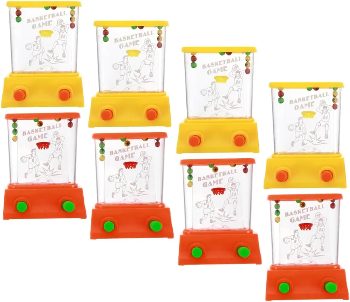 8pcs Boys and Girls Water Toss Game Handheld Plaything for Design Tossing Activity for Safe High-Grade Material