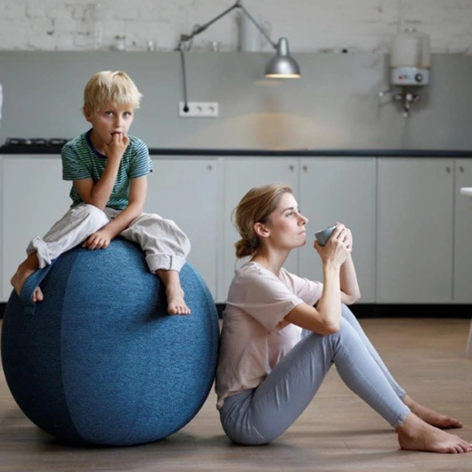 9 Colors Exercise Ball/Yoga Ball Cover 55/65/75cm Birthing Ball Pregnancy Pilates Balance Chair Anti Burst Ball Covers Storage Bag Accessories(excluding Ball)
