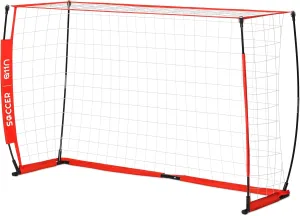 A11N Portable Soccer Goal - 12x6 ft or 6x4 ft Collapsible Soccer Net for Backyard Practice & Team Training