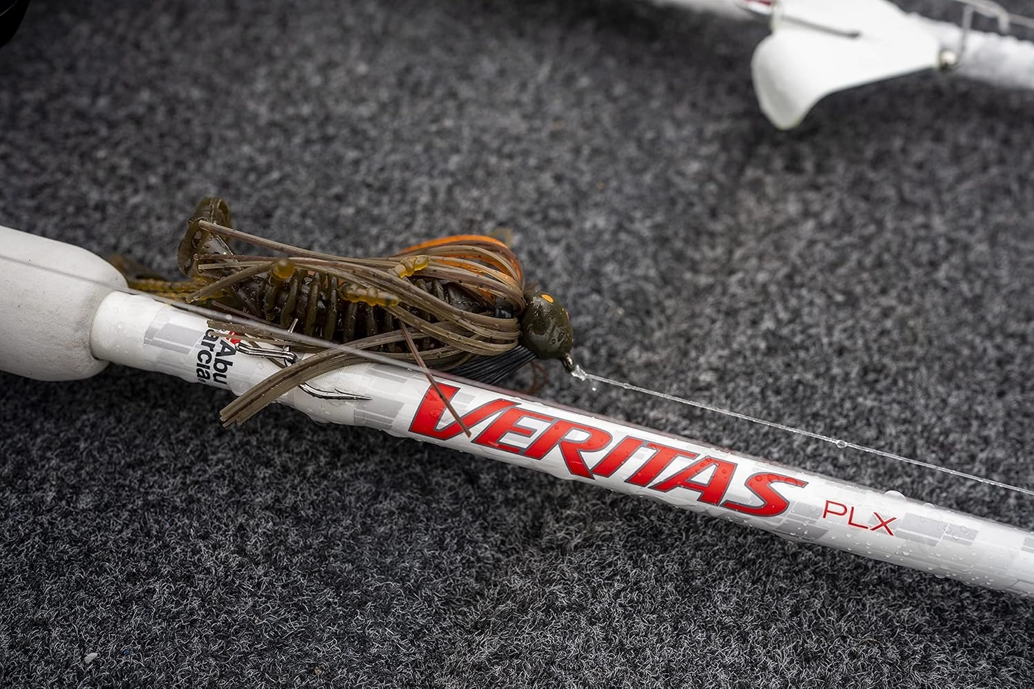 Abu Garcia Veritas Casting BFS Fishing Rod, Balanced and Lightweight Rod, Powerlux 100 Construction, Custom Ergonomic Reel Seat