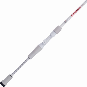 Abu Garcia Veritas Casting BFS Fishing Rod, Balanced and Lightweight Rod, Powerlux 100 Construction, Custom Ergonomic Reel Seat