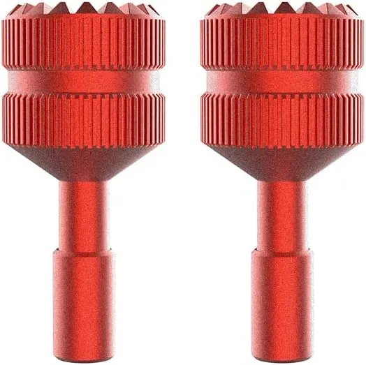 ABZEKH Drone Accessories Drone Accessories Kits for CNC Aluminum Replacement for Joystick Thumb Rocker for DJI Mini 3 / Mini 3 Pro Drone for RC Smart Controller(Red)