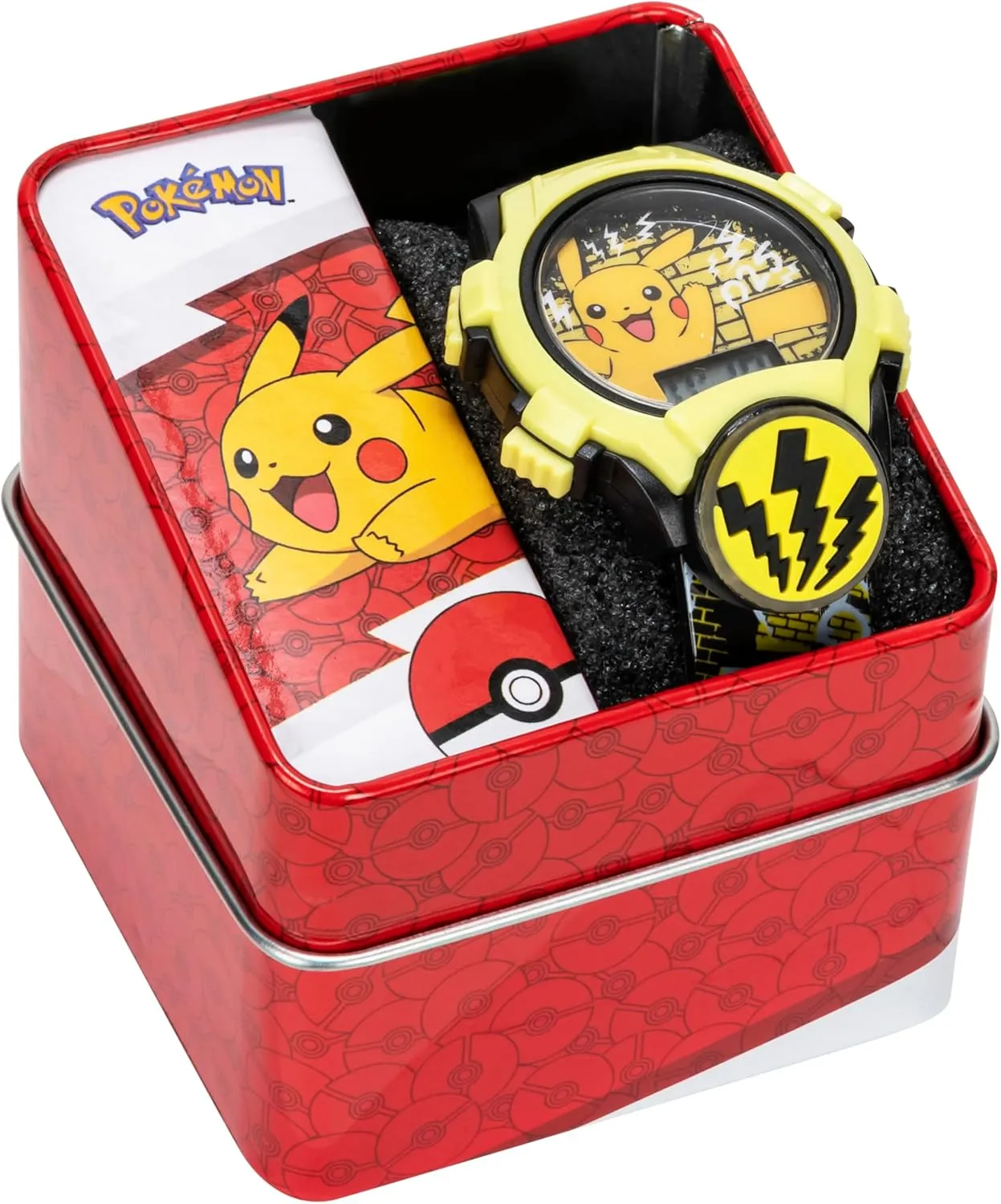 Accutime Kids Pokemon Digital LCD Quartz Watch for Boys, Girls, and Adults All Ages