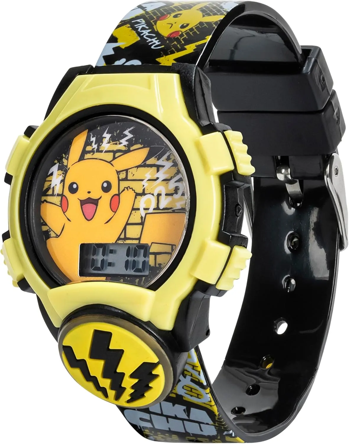 Accutime Kids Pokemon Digital LCD Quartz Watch for Boys, Girls, and Adults All Ages