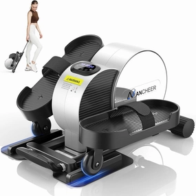 ANCHEER Under Desk Elliptical Machine Transform Your Life - High-End, Portable, Mini Leg Exerciser While Sitting. Perfect for Seniors, No Noise. Ideal Gift for Family As Seen on TV