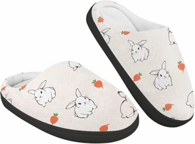 Animal Plush Slippers for Kids Cozy Warm Fluffy Cotton Slippers Winter Flannel Breathable House Outdoor Slippers for Child US 9-15