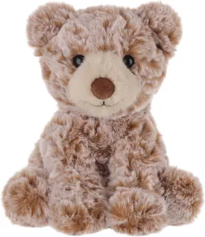 Apricot Lamb Bear Plush Stuffed Animals for Kids, Soft Cute Plush Toys for Baby Girl and Boy, Fluffy Bear Brown 7.9 Inches