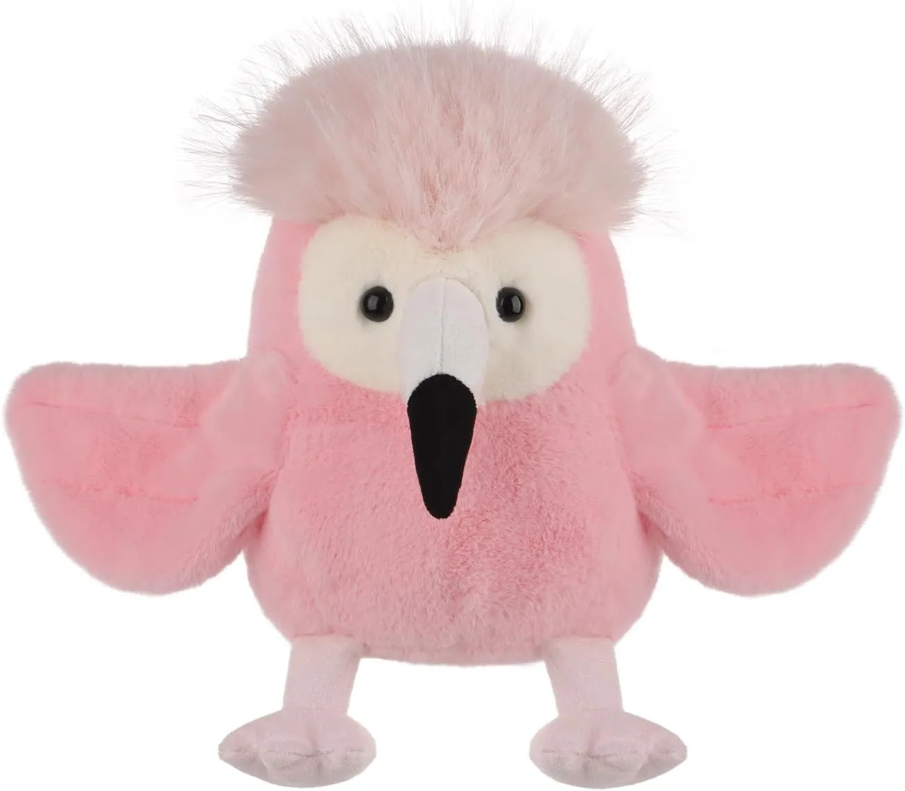 Apricot Lamb Lively Flamingo Plush Stuffed Animals for Kids, Soft Cute Plush Toys for Baby Girl and Boy, Fluffy Lively Flamingo Pink 6.3 Inches