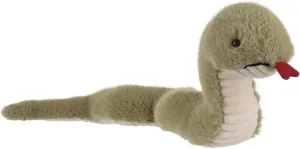 Apricot Lamb Snake Plush Stuffed Animals for Kids, Soft Cute Plush Toys for Baby Girl and Boy, Fluffy Snake Green 23.6 Inches