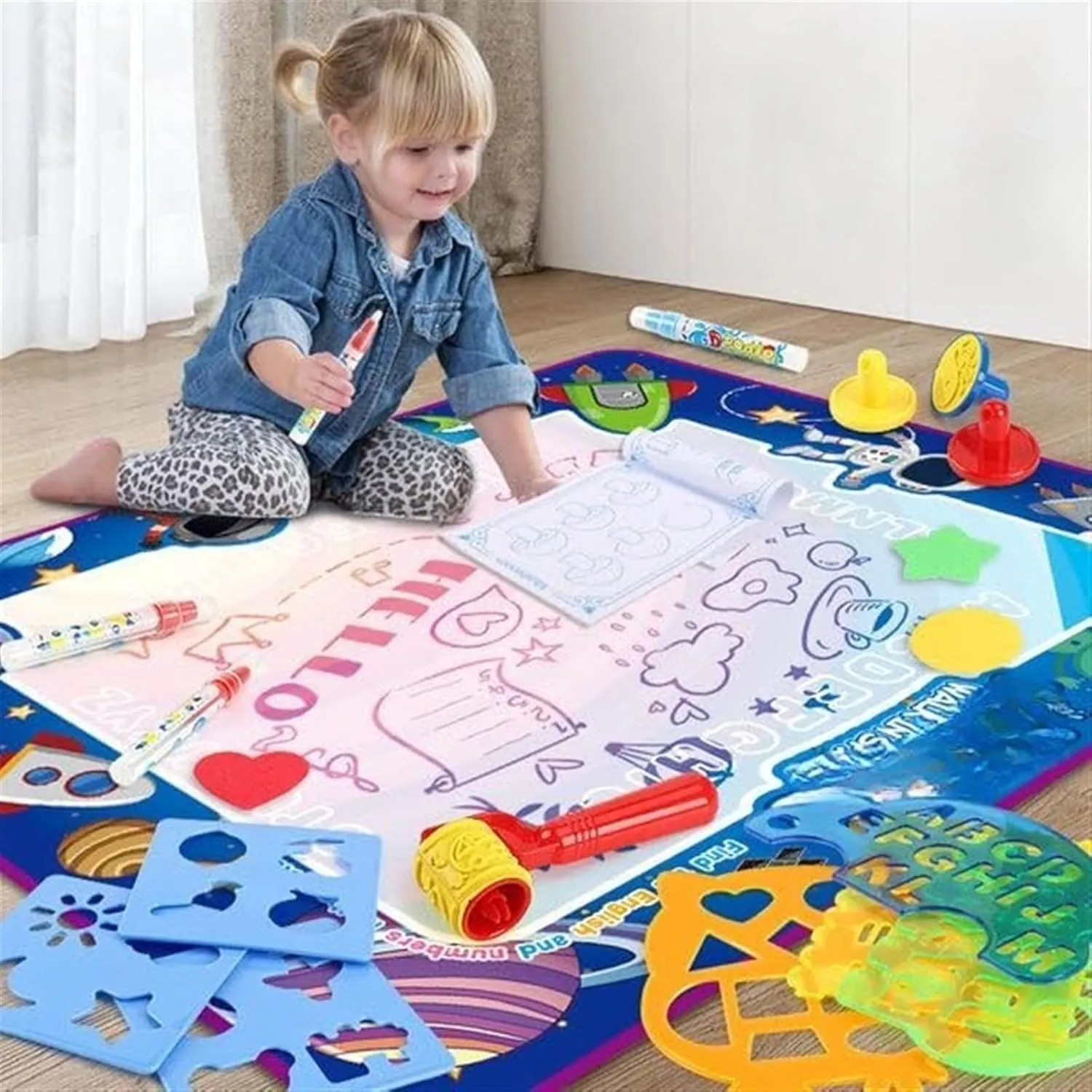 Aqua Infinity Canvas Toy, Cozy Hoome-Aqua Infinity Canvas Toy, Aqua Infinity Canvas Mat, Aqua Infinity Canvas for Kids, Cozy Home Drawing Mat, Water Doodle Mat For Kids Painting Writing ( Color : Frui
