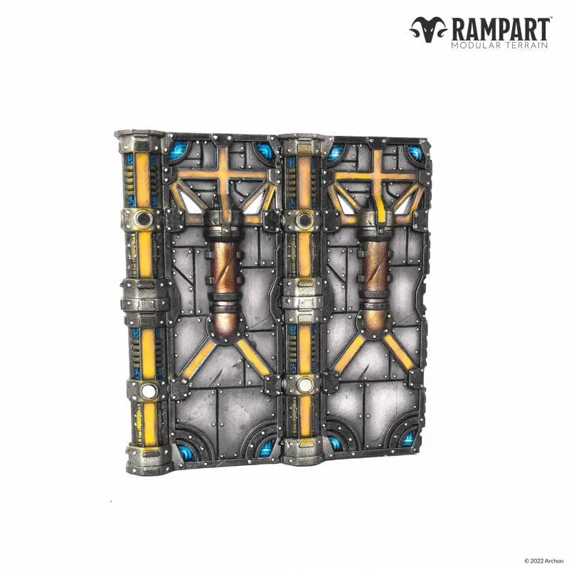 Archon Studio RAMPART Modular: Cobalt Foundry Scenery