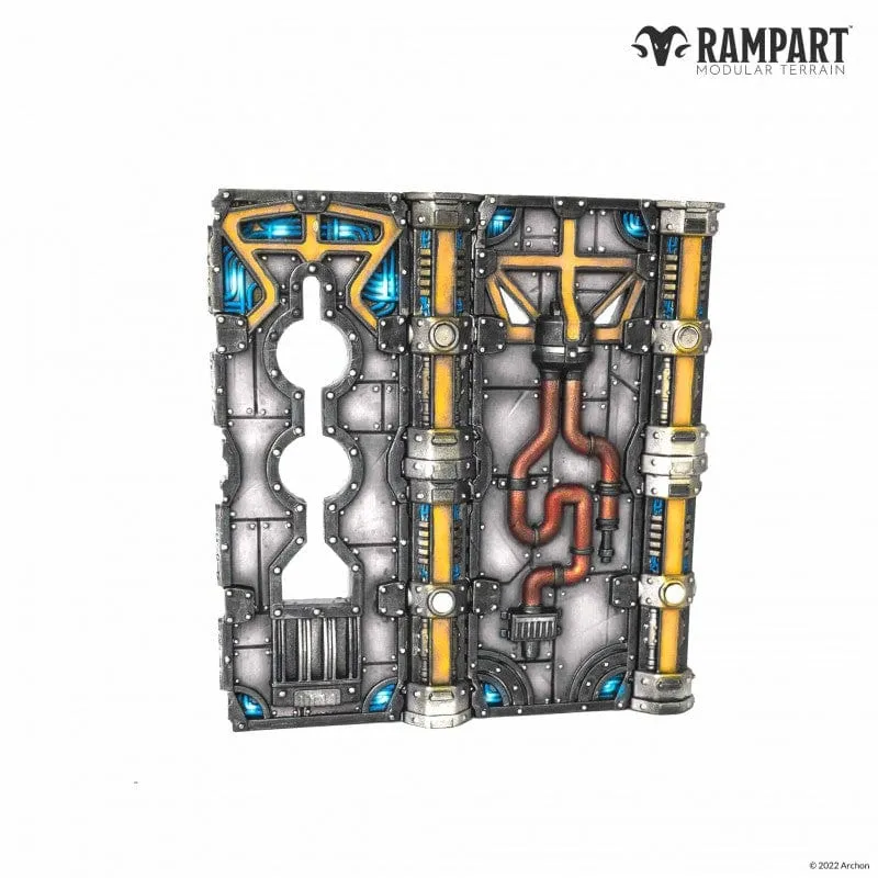 Archon Studio RAMPART Modular: Cobalt Foundry Scenery
