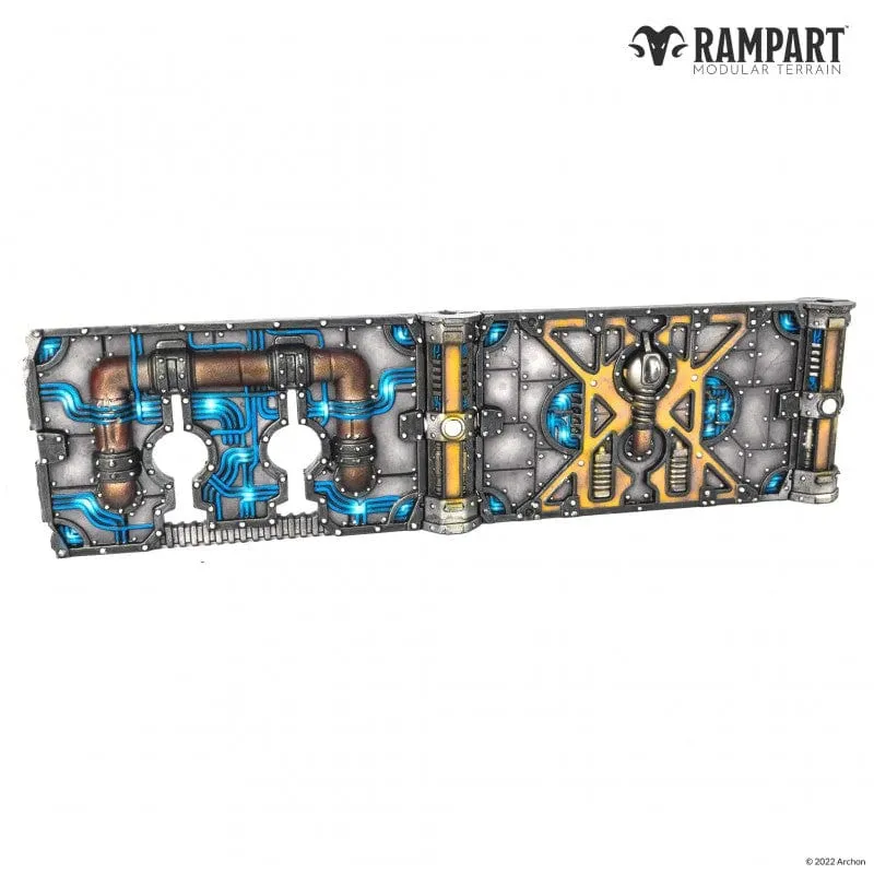 Archon Studio RAMPART Modular: Cobalt Foundry Scenery