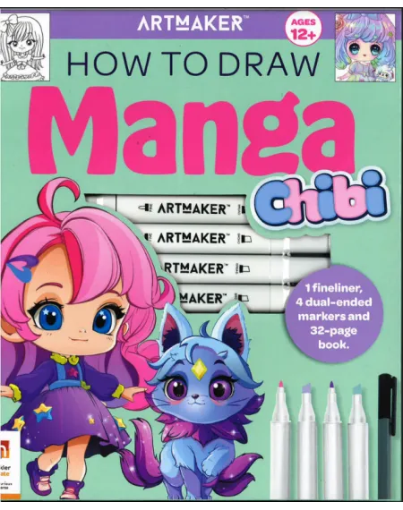 ART MAKER HOW TO DRAW MANGA CHIBI KIT