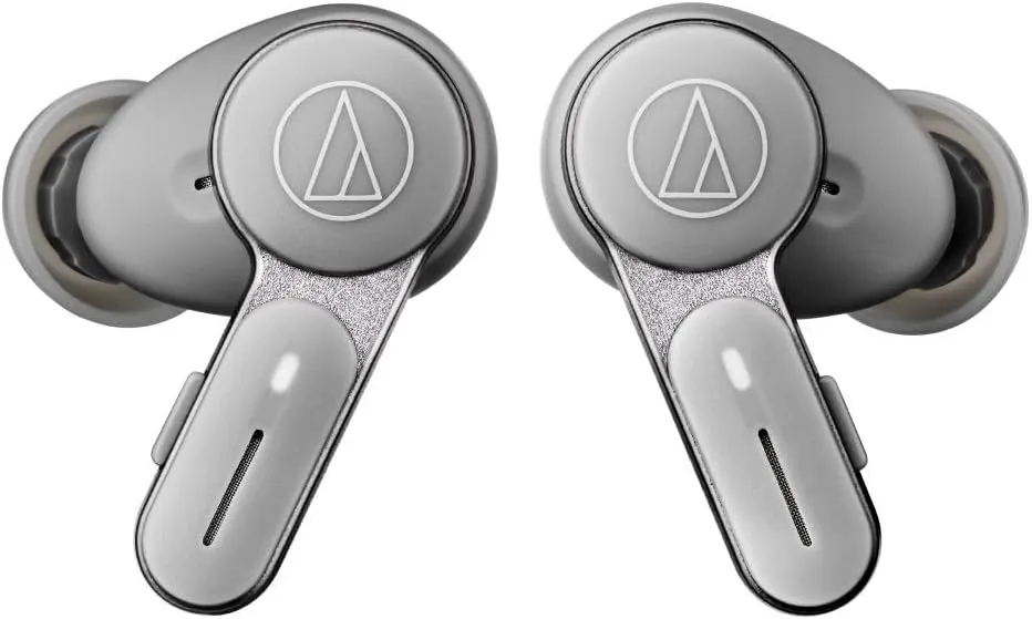 Audio-Technica ATH-TWX7GY Wireless Earbuds, Grey