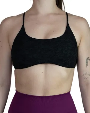 AUROLA Workout Sports Bras Women Athletic Removable Backless Strappy Criss Cross Light Support Gym Fitness Yoga Crop Bra