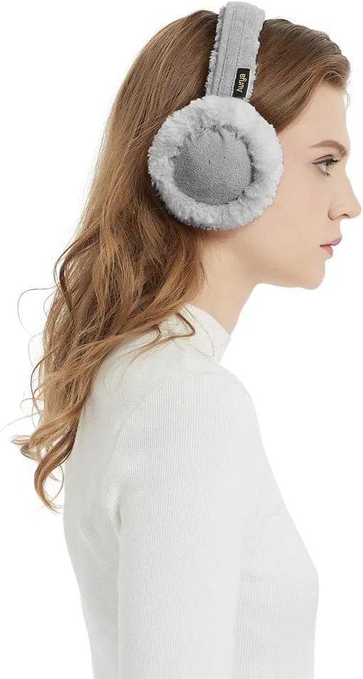 Aurya Ear Muffs - Classic Unisex Ear Warmer Winter Outdoor Earmuffs for Women