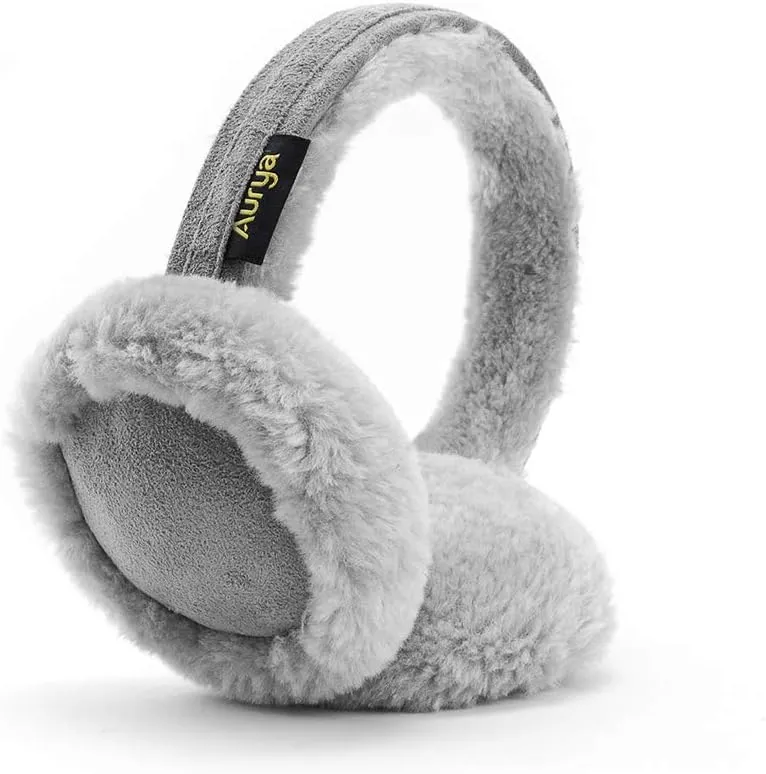 Aurya Ear Muffs - Classic Unisex Ear Warmer Winter Outdoor Earmuffs for Women