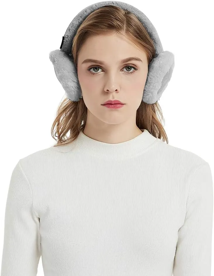 Aurya Ear Muffs - Classic Unisex Ear Warmer Winter Outdoor Earmuffs for Women